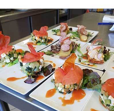 Gésier de canard avec pain complet